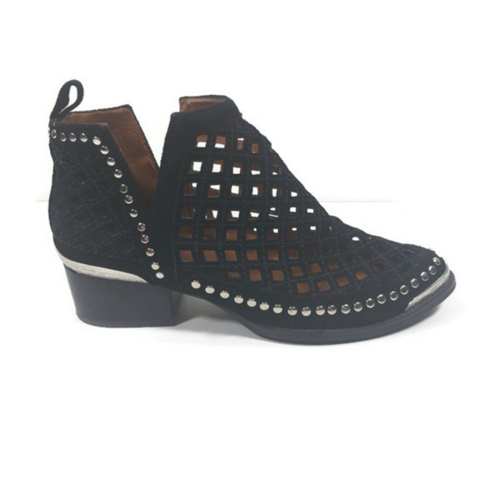 SS1574 EUC $200 Jeffrey Campbell Tagalong Western Boots size 9